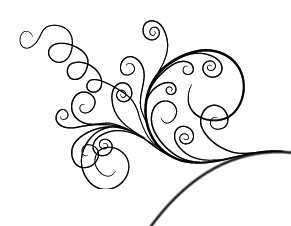 Photoshop 漂亮的藝術(shù)曲線插畫