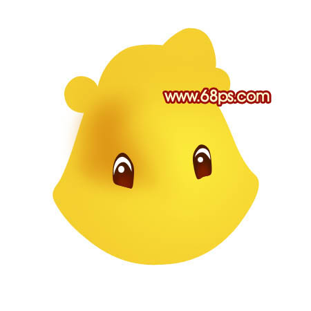Photoshop 可愛(ài)的卡通小熊頭像