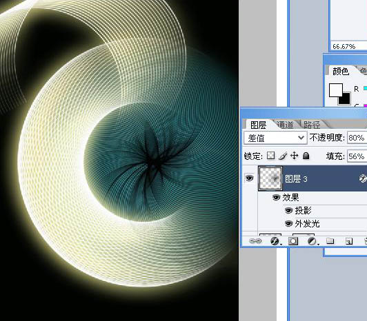 Photoshop 打造超酷的抽象風(fēng)格光影海報效果