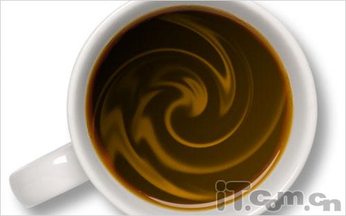 Photoshop下利用濾鏡實現(xiàn)咖啡攪拌時的漩渦效果