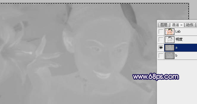 Photoshop调出女孩图片淡雅甜美的粉红色