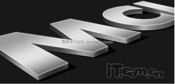 Photoshop打造立體的質(zhì)感文字