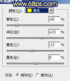 Photoshop将外景人物图片调成深蓝的秋季色