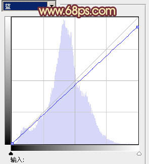 Photoshop将外景人物图片调成柔美的黄紫色