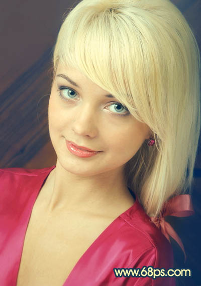 Photoshop打造柔美的暖色女生图片方法