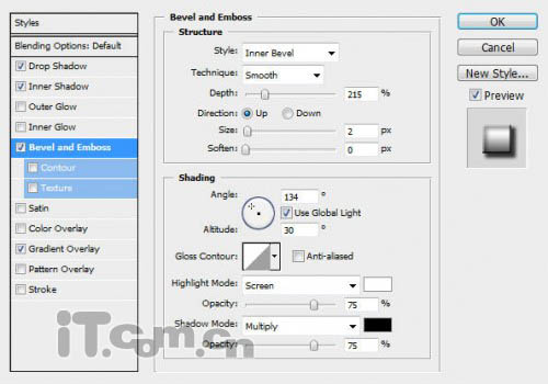 Photoshop制作破舊的古典裂紋字教程