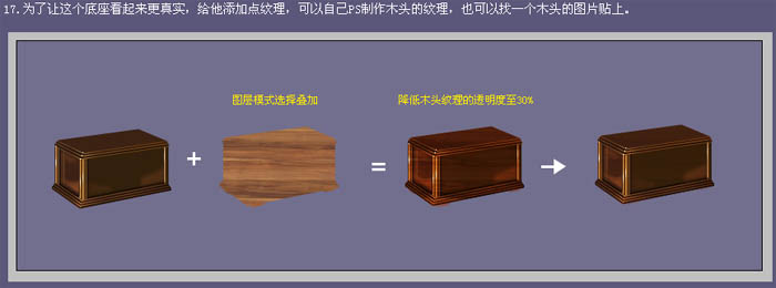 Photoshop制作逼真的古典留聲機(jī)