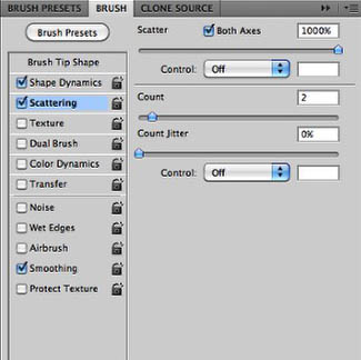 Photoshop制作帶水珠的霧化玻璃效果