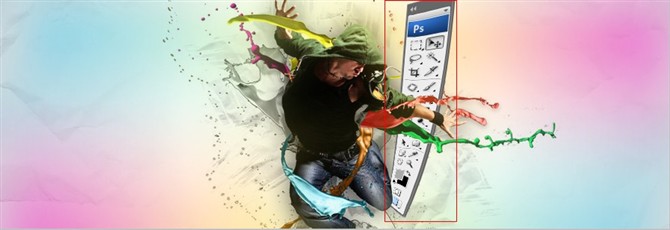 Photoshop打造超酷的設(shè)計(jì)類網(wǎng)頁橫幅