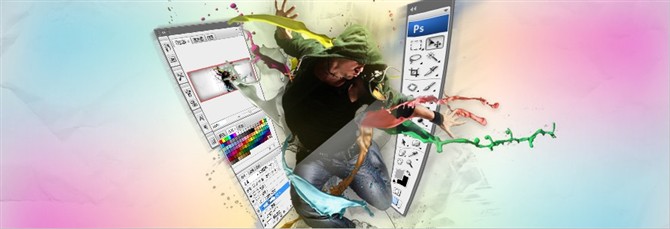 Photoshop打造超酷的設(shè)計(jì)類網(wǎng)頁橫幅