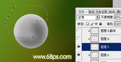 ps利用氣泡合成非常夢(mèng)幻的心形圖案