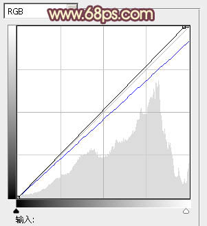 Photoshop将外景婚片调成甜美的红褐色