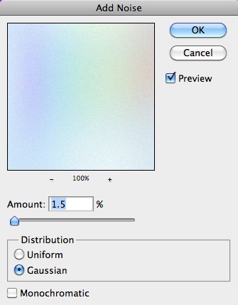 Photoshop打造非?？蓯鄣耐该髟撇时诩? height="473" hspace="6" width="598" vspace="6" border="0"  src="http://img.jbzj.com/file_images/photoshop/201104/2011040811295350.jpg" /><br /> <br />22、圖層合并，然后去 “濾鏡>雜色>”添加雜色。 使用1.5％的。<br /><br /><img alt=