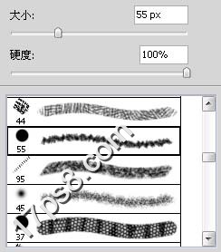 photoshop下利用漸變及畫筆制作漂亮的河邊日出