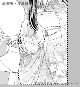 Photoshop鼠繪出漫畫般精細(xì)的黑白古典人物插畫效果