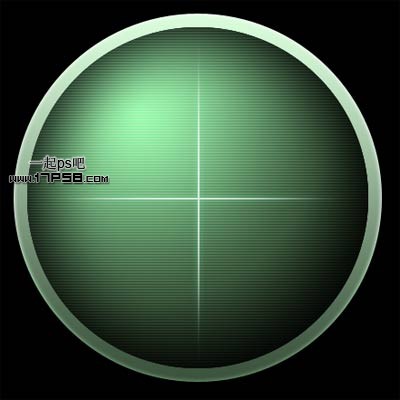 動感雷達(dá)圖標(biāo) ps教程