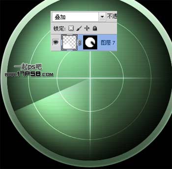 動感雷達(dá)圖標(biāo) ps教程