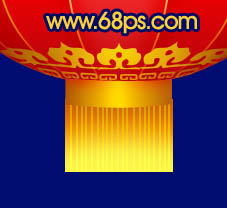 Photoshop制作出非常喜慶的紅色中秋燈籠