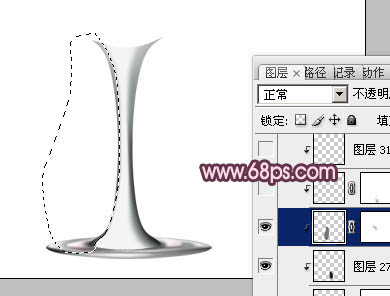 Photoshop打造盛有紅酒的玻璃酒杯