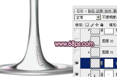 Photoshop打造盛有紅酒的玻璃酒杯