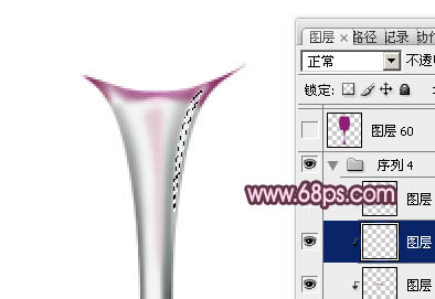 Photoshop打造盛有紅酒的玻璃酒杯