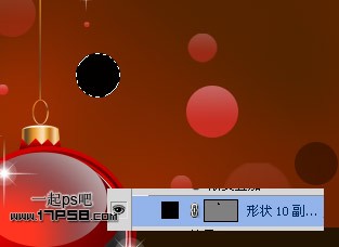 photoshopCS5制作紅色的圣誕壁紙效果