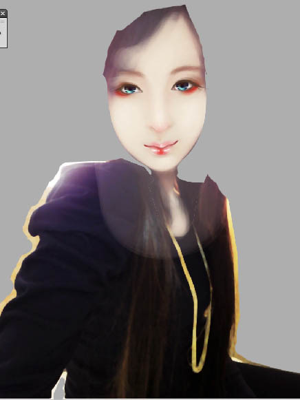 Photoshop將室內(nèi)人物圖片轉(zhuǎn)手繪成夢幻卡通手繪效果