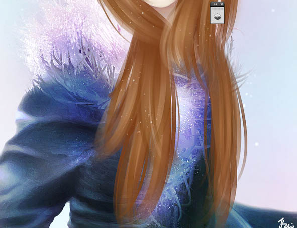 Photoshop將室內(nèi)人物圖片轉(zhuǎn)手繪成夢幻卡通手繪效果