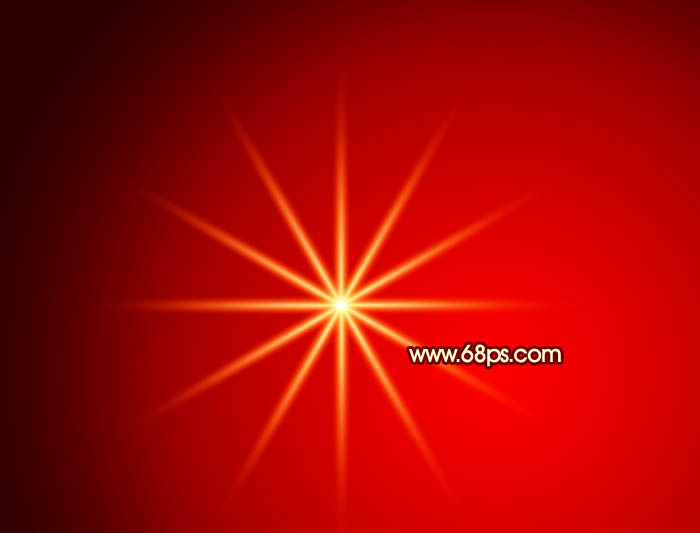 Photoshop為紅色禮盒設(shè)計(jì)添加上魔幻的金色光