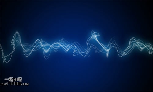 photoshop設(shè)計制作出抽象凌亂動態(tài)電波