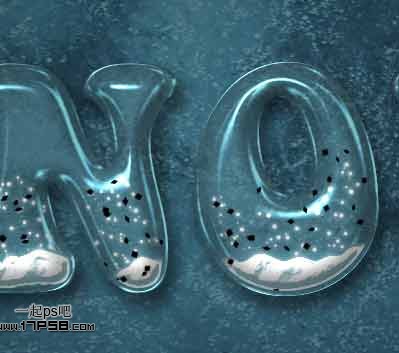 photoshop設(shè)計制作出高光漂亮的塑料冰雪字