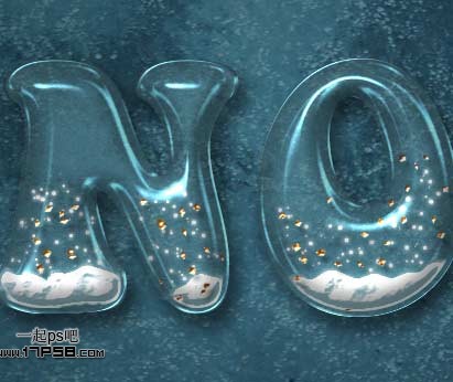 photoshop設(shè)計制作出高光漂亮的塑料冰雪字
