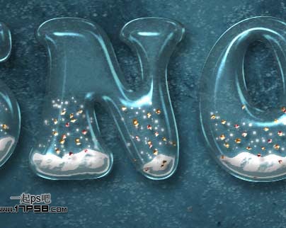 photoshop設(shè)計制作出高光漂亮的塑料冰雪字