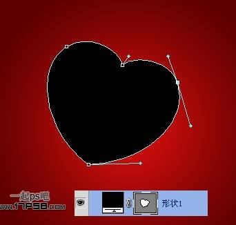 photoshop設(shè)計(jì)制作出2012情人節(jié)紅色心形壁紙