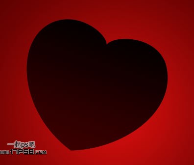 photoshop設(shè)計(jì)制作出2012情人節(jié)紅色心形壁紙