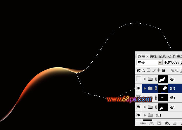 Photoshop設(shè)計制作出夢幻的彩色藝術(shù)光束絲壁紙
