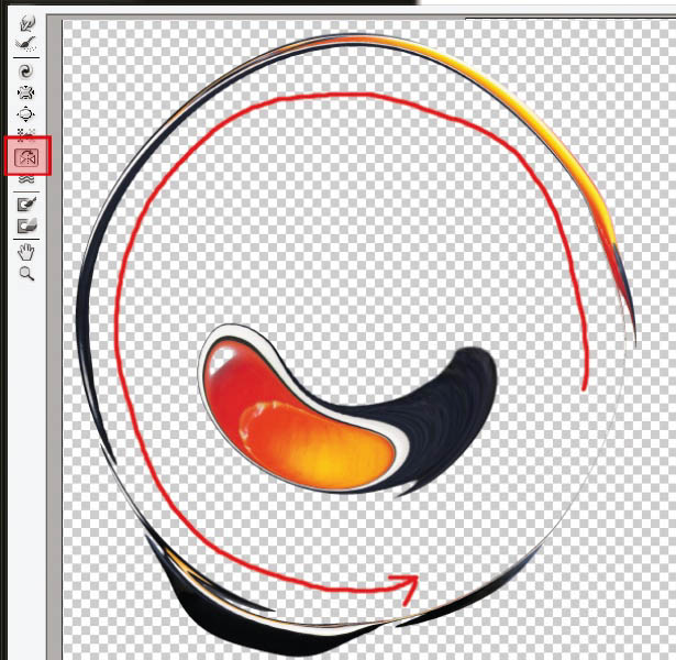 photoshop利用液化濾鏡及畫筆制作漂亮的流體藝術(shù)插畫