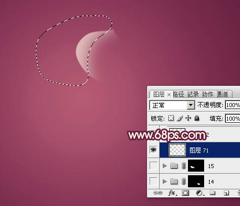 Photoshop設(shè)計(jì)制作出半透明的光影花朵