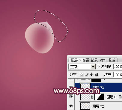 Photoshop設(shè)計(jì)制作出半透明的光影花朵
