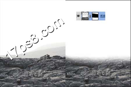 photoshop合成制作沖天而起的魔法白色光束場景