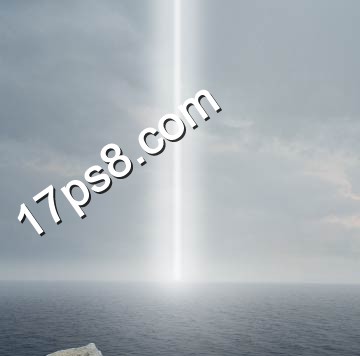 photoshop合成制作沖天而起的魔法白色光束場景