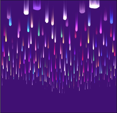 photoshop利用濾鏡制作絢麗的彩色煙花