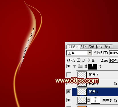 Photoshop設(shè)計(jì)打造出夢(mèng)幻的紅色光束流星
