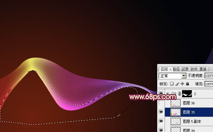 Photoshop設(shè)計(jì)制作出飄逸夢(mèng)幻的彩色光束