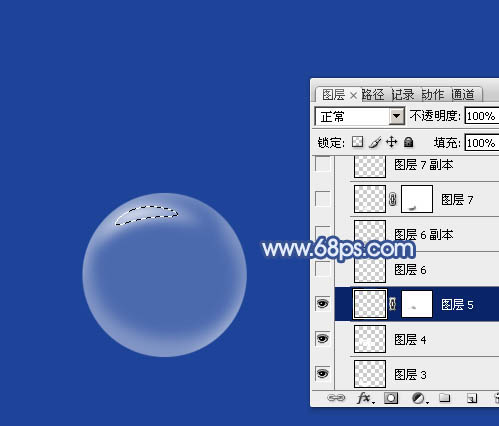 Photoshop設(shè)計(jì)制作出一個(gè)晶瑩剔透的泡泡連音符
