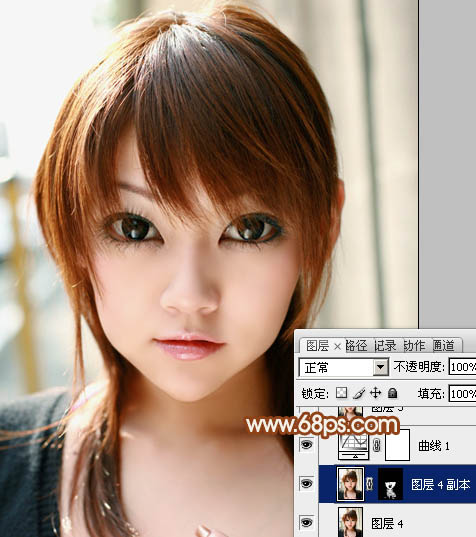 Photoshop將普通人像轉(zhuǎn)制為精致漂亮的芭比娃娃效果