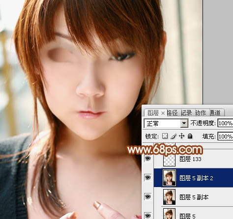Photoshop將普通人像轉(zhuǎn)制為精致漂亮的芭比娃娃效果
