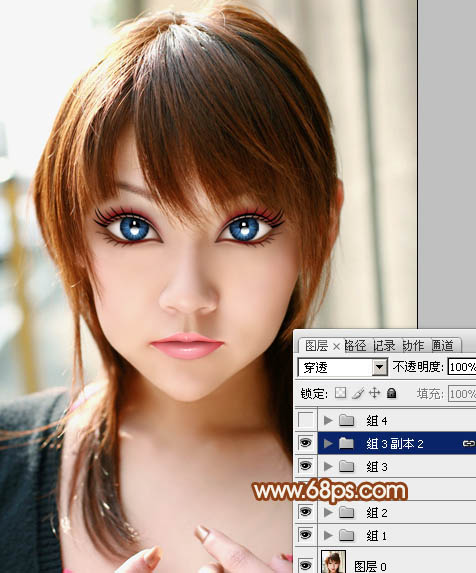 Photoshop將普通人像轉(zhuǎn)制為精致漂亮的芭比娃娃效果