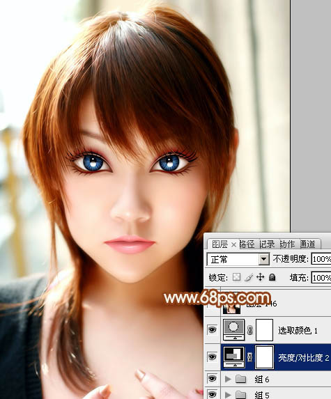 Photoshop將普通人像轉(zhuǎn)制為精致漂亮的芭比娃娃效果