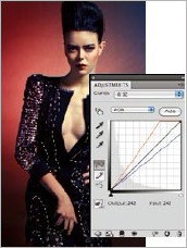 PhotoShop將人像照片打造出時尚色片燈光效果